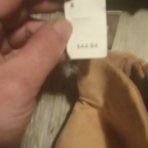 Old navy swaed zip up ankle boots with gold  sparkle heel NWT size 8 - Picture 6 of 7